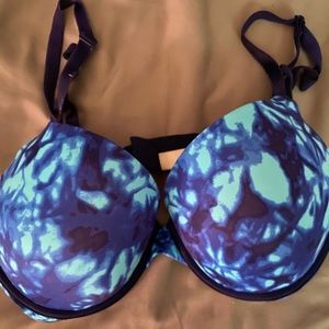 PINK Tie Dye Push Up Bra - Price Final